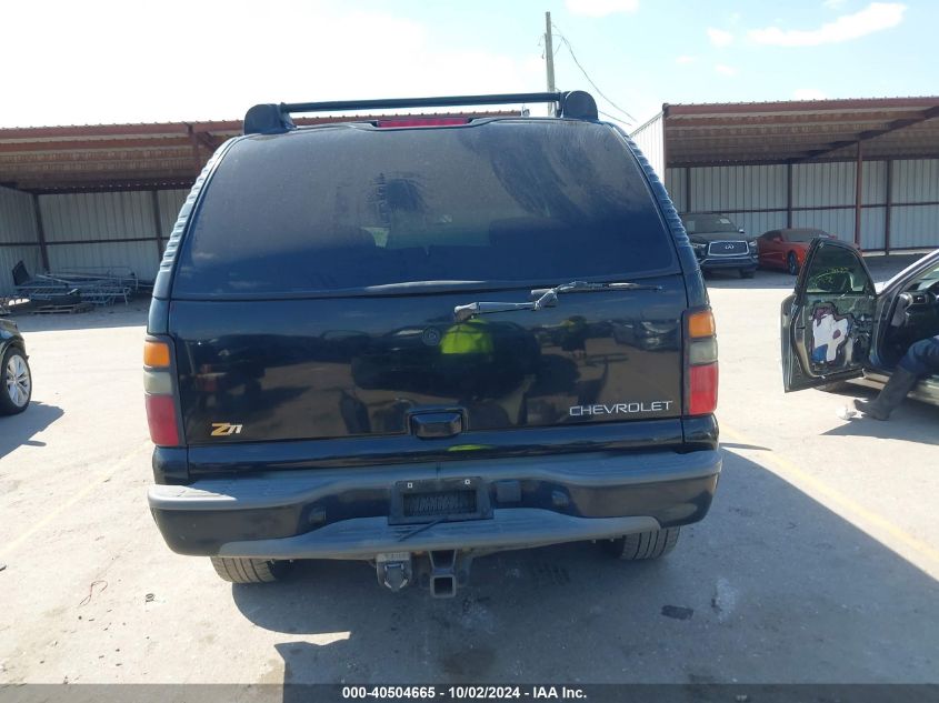 2004 Chevrolet Tahoe Z71 VIN: 1GNEK13Z84R289511 Lot: 40504665