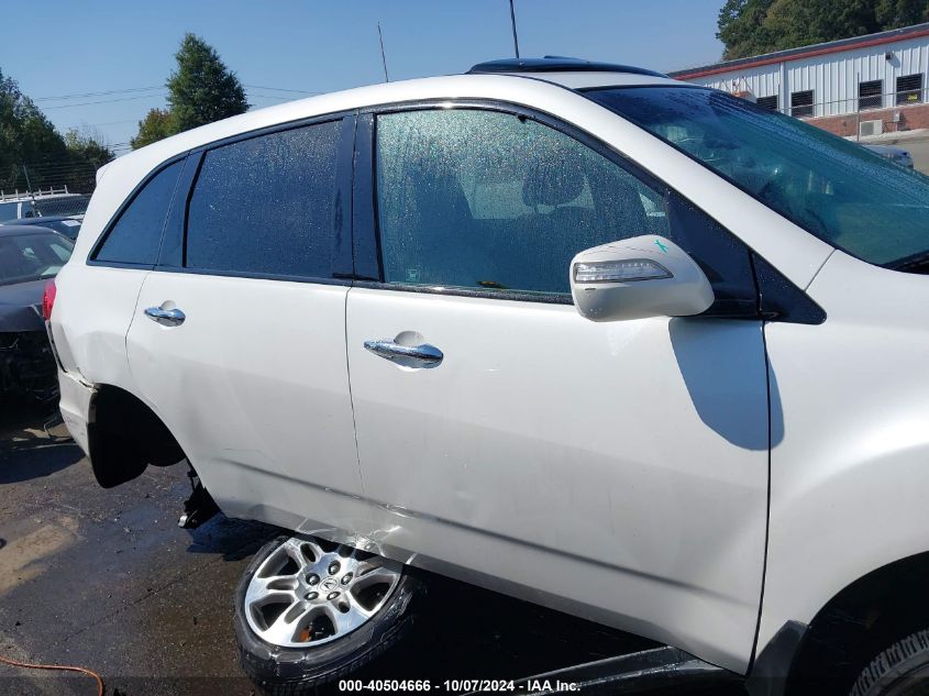 2009 Acura Mdx Technology Package VIN: 2HNYD28479H526834 Lot: 40504666