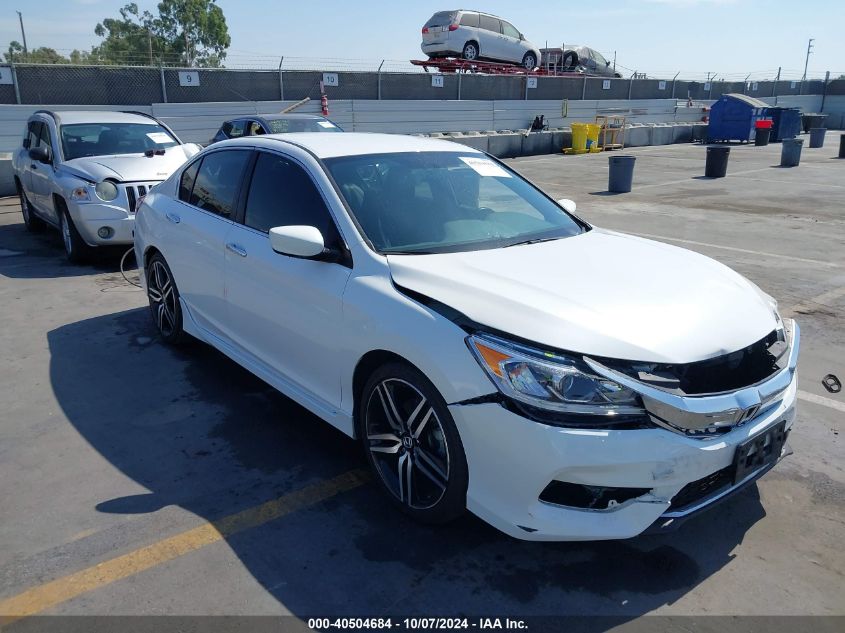 1HGCR2F51GA195498 2016 HONDA ACCORD - Image 1