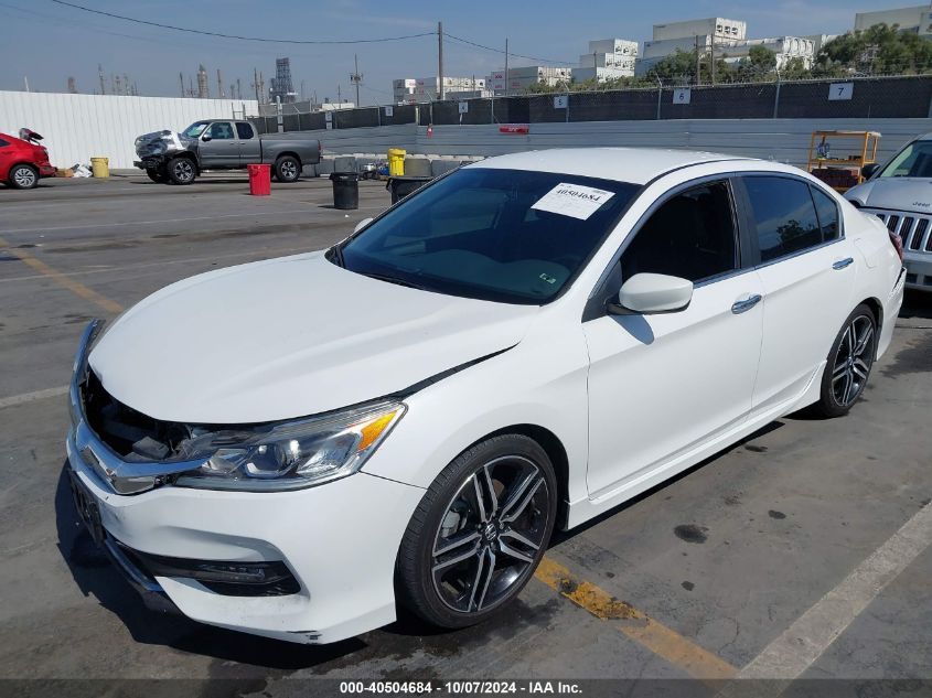 1HGCR2F51GA195498 2016 HONDA ACCORD - Image 2