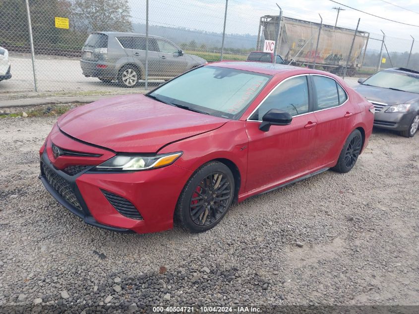 4T1B11HK8KU186654 2019 TOYOTA CAMRY - Image 2