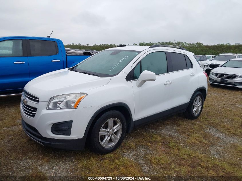 KL7CJLSB0FB075107 2015 CHEVROLET TRAX - Image 2