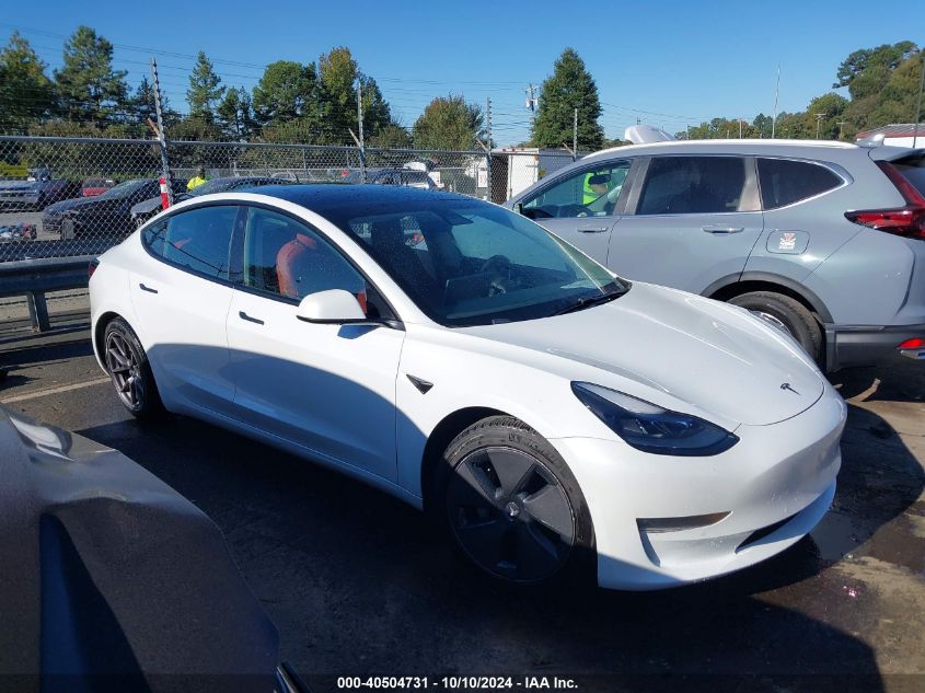 2021 Tesla Model 3 Long Range Dual Motor All-Wheel Drive VIN: 5YJ3E1EB7MF974757 Lot: 40504731