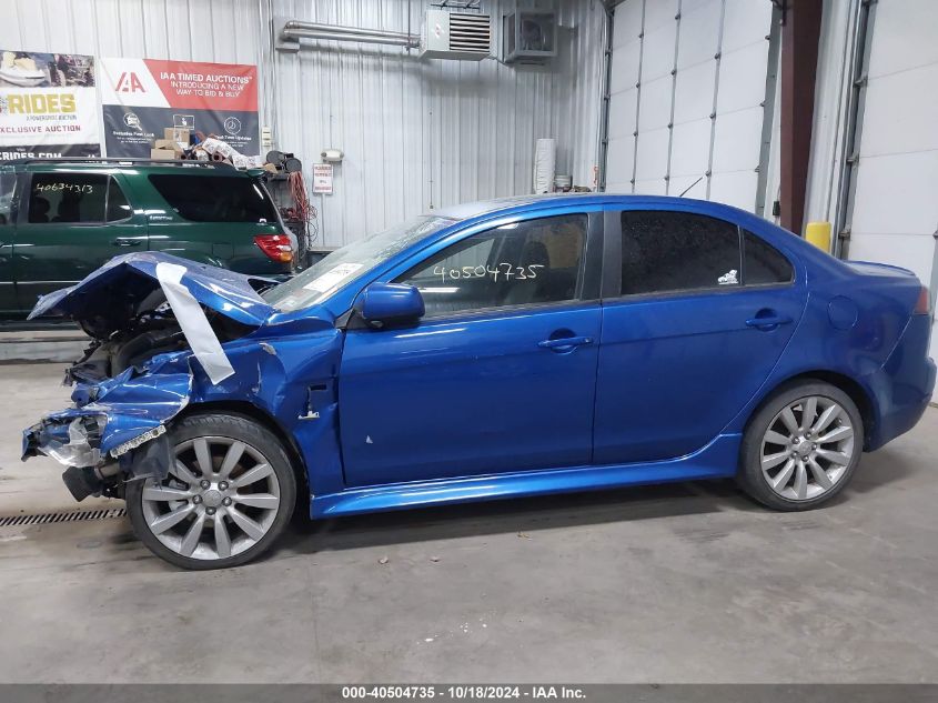 2011 Mitsubishi Lancer Gts VIN: JA32U8FW5BU042570 Lot: 40504735