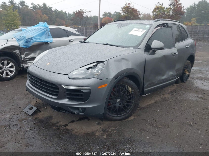 VIN WP1AB2A29HLA51371 2017 PORSCHE CAYENNE S