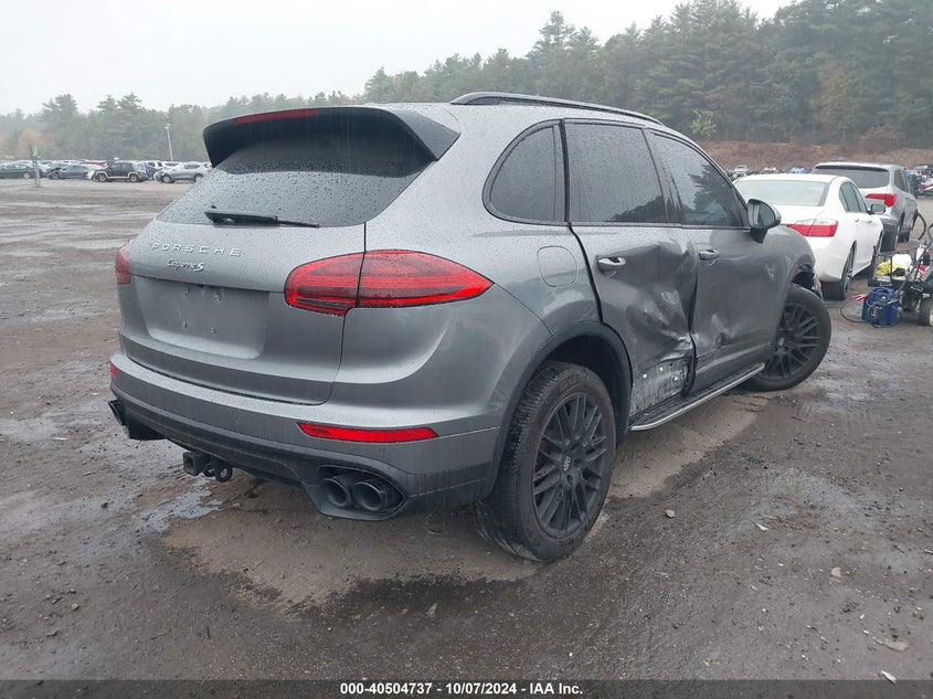 VIN WP1AB2A29HLA51371 2017 PORSCHE CAYENNE S