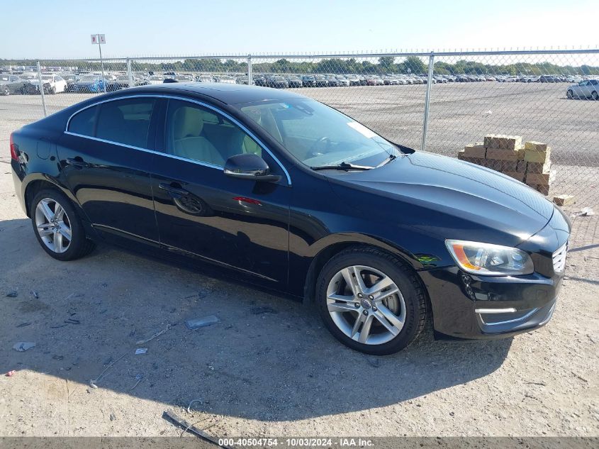 VIN YV1612FS4E1296342 2014 Volvo S60, T5 no.1