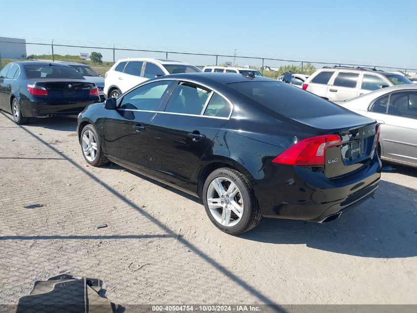 VIN YV1612FS4E1296342 2014 Volvo S60, T5 no.3