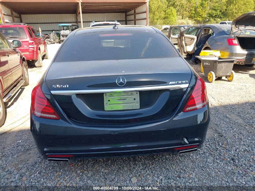 2014 Mercedes-Benz S 550 VIN: WDDUG8CB1EA033511 Lot: 40504789