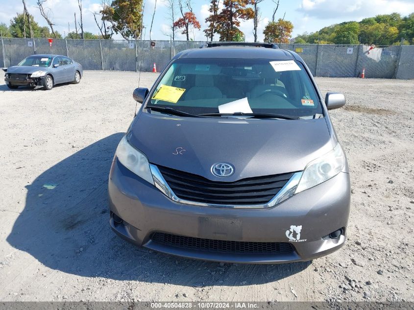 5TDKK3DC7CS194696 2012 Toyota Sienna Le V6 8 Passenger