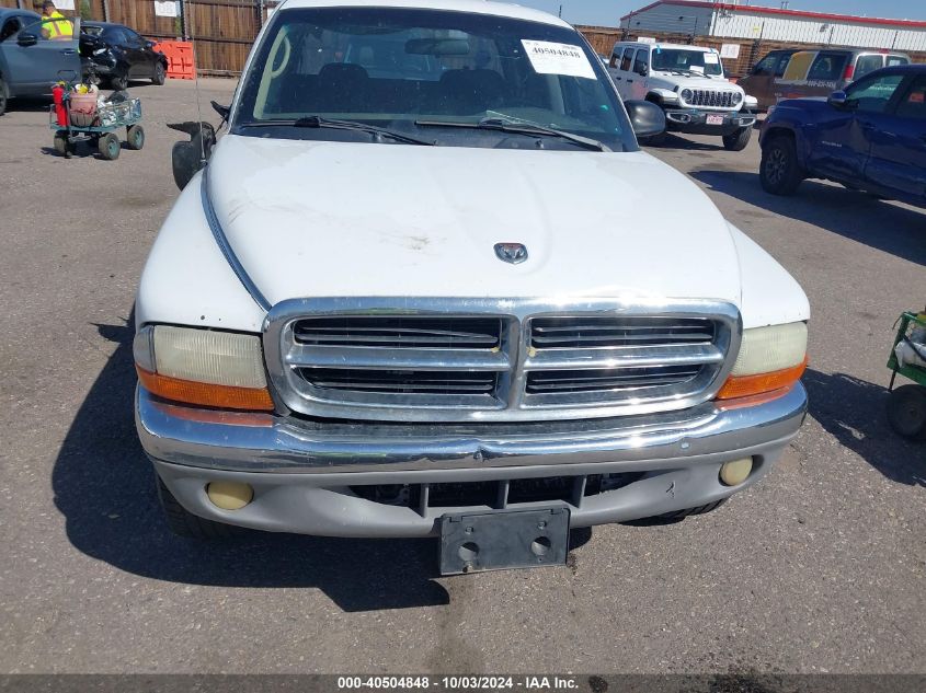 2002 Dodge Dakota Slt VIN: 1B7HG48Z22S691046 Lot: 40504848