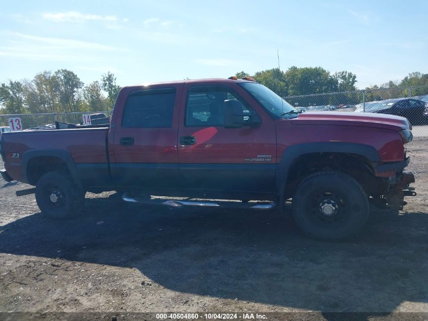 2006 Chevrolet Silverado 2500Hd Lt2 VIN: 1GCHK23D46F182847 Lot: 40504860