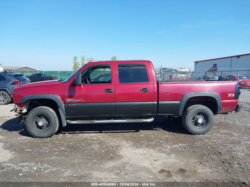 2006 Chevrolet Silverado 2500Hd Lt2 VIN: 1GCHK23D46F182847 Lot: 40504860