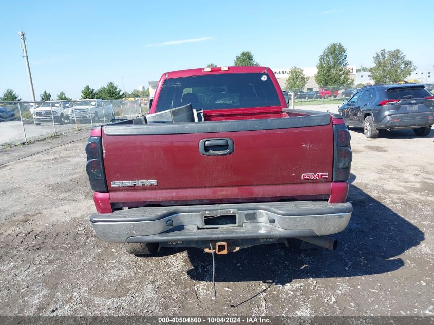 2006 Chevrolet Silverado 2500Hd Lt2 VIN: 1GCHK23D46F182847 Lot: 40504860