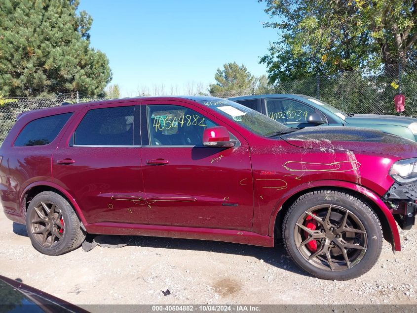 1C4SDJGJ4JC486149 2018 Dodge Durango Srt Awd