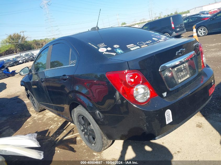 1G1JD5SH0G4164434 2016 Chevrolet Sonic Lt Manual