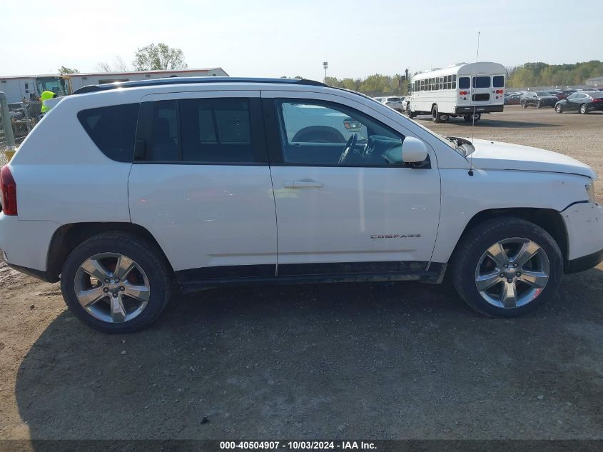 2014 Jeep Compass Latitude VIN: 1C4NJCEB4ED628710 Lot: 40504907