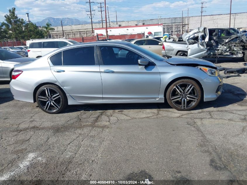 1HGCR2F5XGA190669 2016 Honda Accord Sport