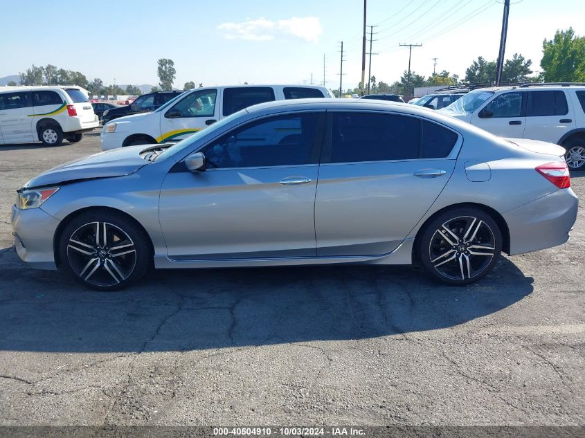 1HGCR2F5XGA190669 2016 Honda Accord Sport