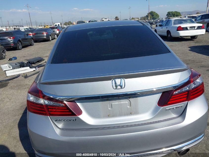 1HGCR2F5XGA190669 2016 Honda Accord Sport