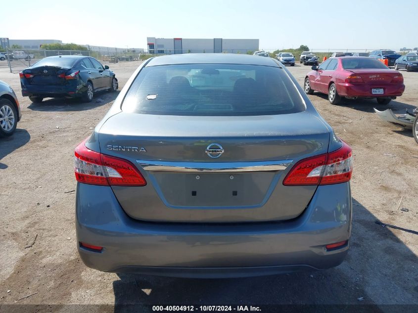 2015 Nissan Sentra S VIN: 3N1AB7APXFY306952 Lot: 40504912