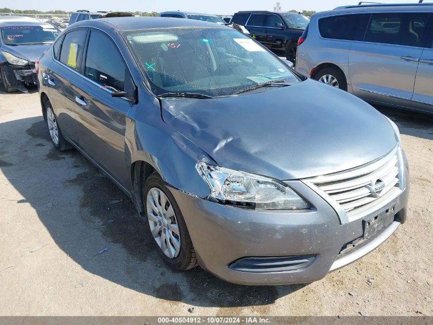 2015 Nissan Sentra S VIN: 3N1AB7APXFY306952 Lot: 40504912