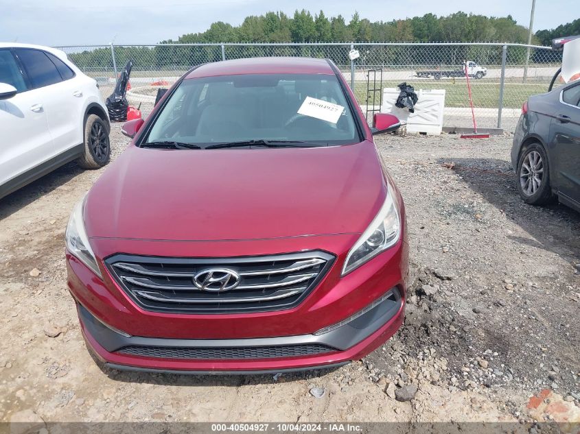 5NPE34AF4GH319003 2016 Hyundai Sonata Sport