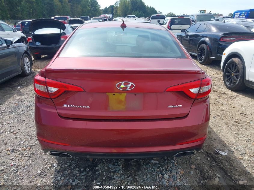 5NPE34AF4GH319003 2016 Hyundai Sonata Sport