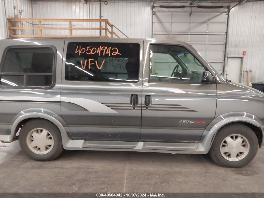 1996 Chevrolet Astro VIN: 1GBEL19W8TB166323 Lot: 40504942