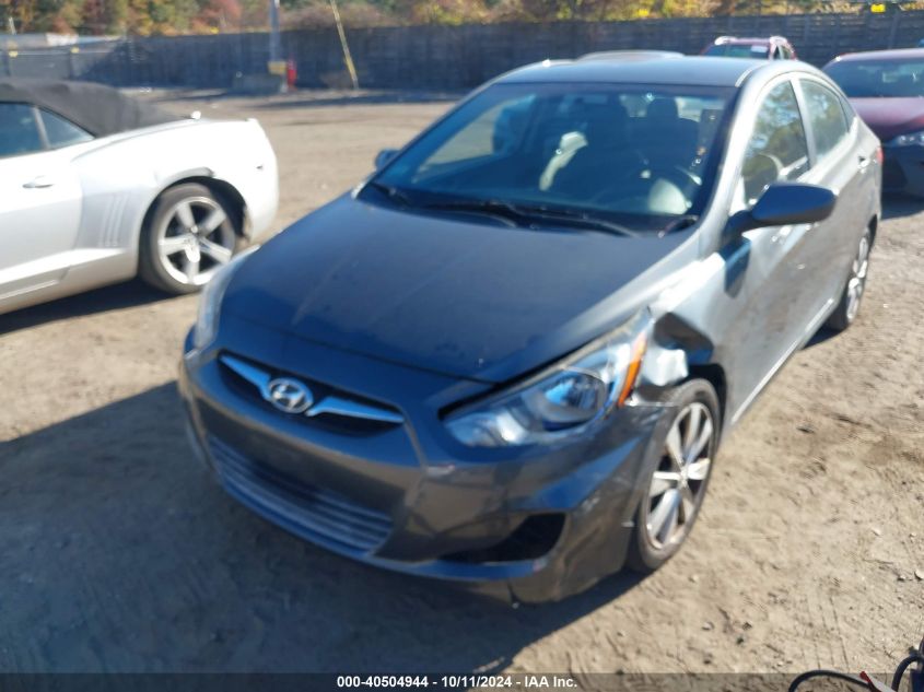 KMHCU4AE4CU141763 2012 Hyundai Accent Gls