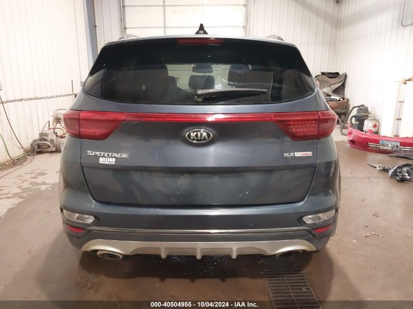 2020 Kia Sportage Sx Turbo VIN: KNDPRCA68L7653342 Lot: 40504955