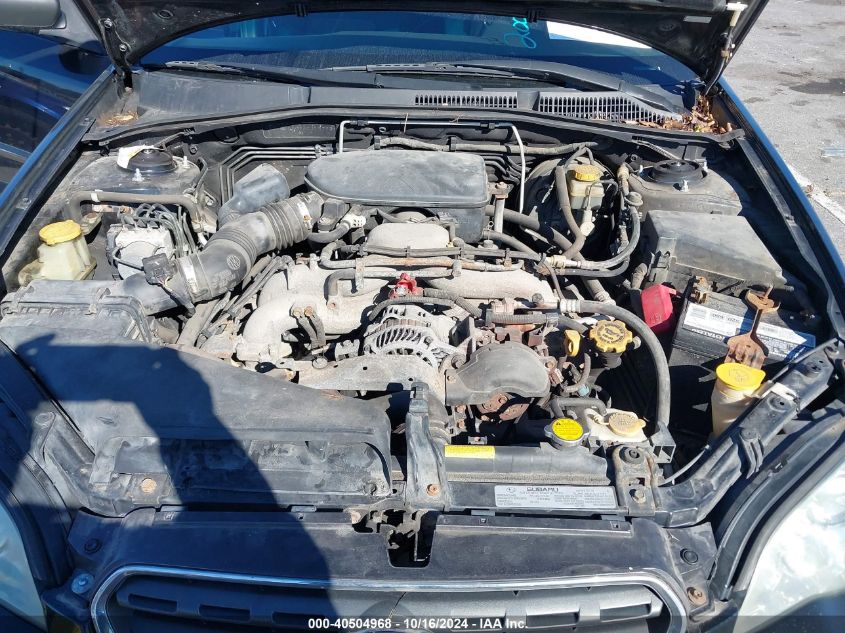 2006 Subaru Outback 2.5I VIN: 4S4BP61C967318792 Lot: 40504968