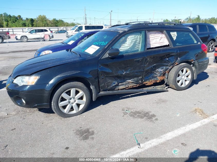 2006 Subaru Outback 2.5I VIN: 4S4BP61C967318792 Lot: 40504968