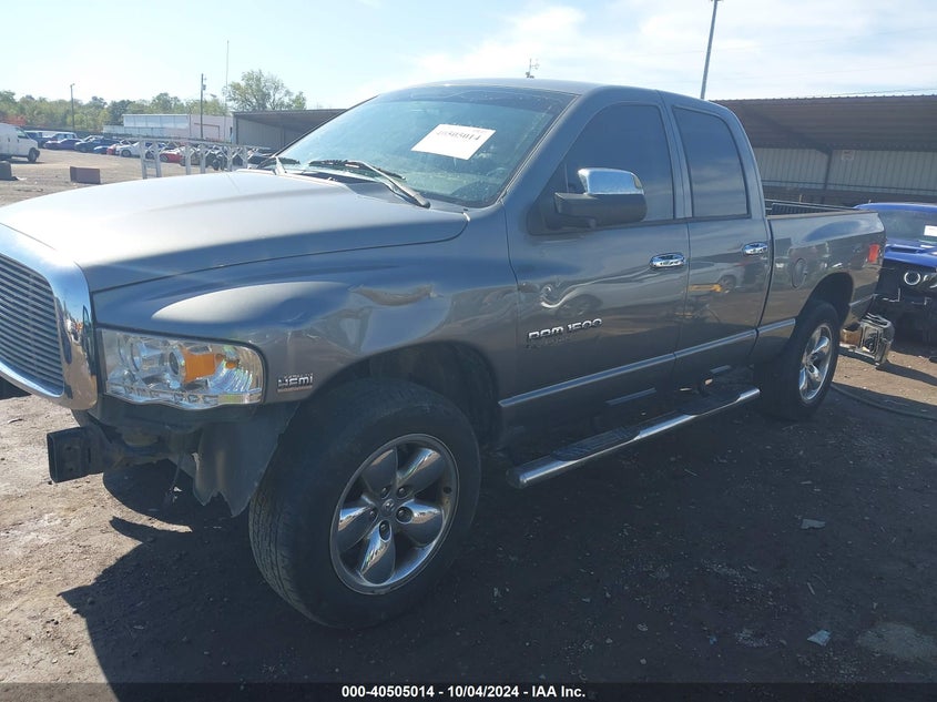 2006 DODGE RAM 1500 VIN: 1D7HU18D35S278462