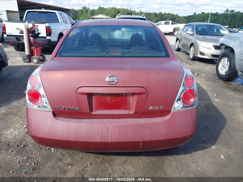 2005 Nissan Altima 2.5 S VIN: 1N4AL11D35C951775 Lot: 40505017