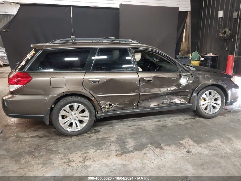 2008 Subaru Outback 2.5I Limited/2.5I Limited L.l. Bean Edition VIN: 4S4BP62C387305036 Lot: 40505020