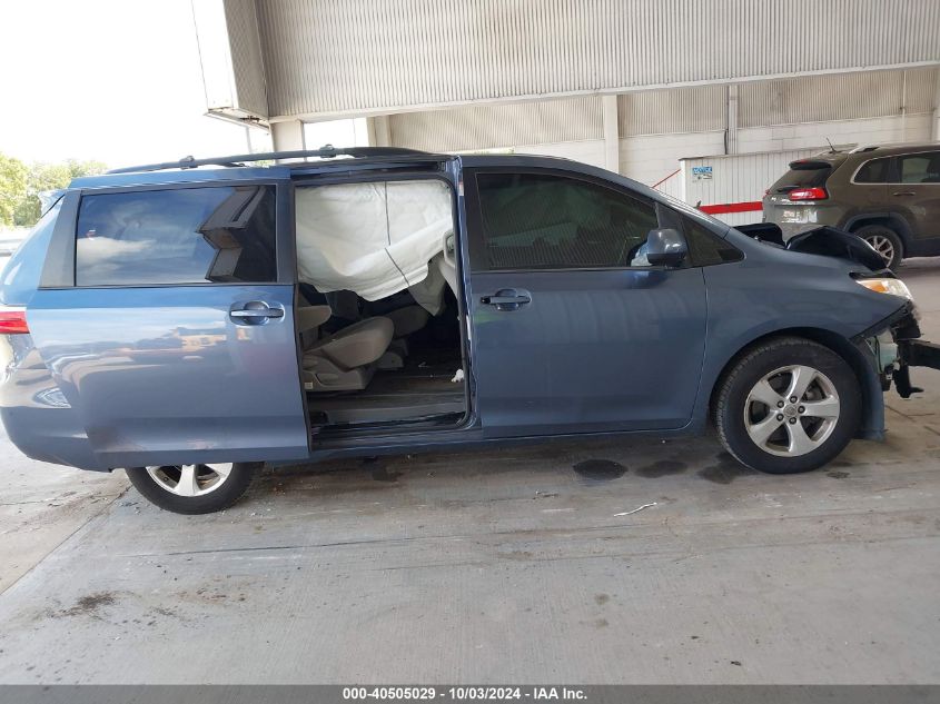 2016 Toyota Sienna Le 8 Passenger VIN: 5TDKK3DC1GS736509 Lot: 40505029