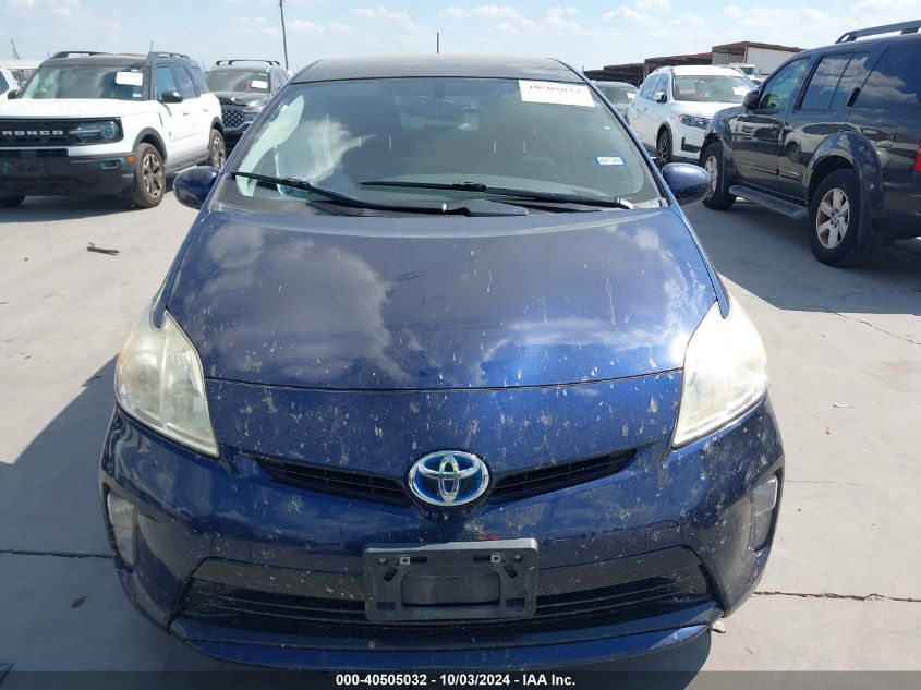 JTDKN3DU5E1766199 2014 Toyota Prius Four