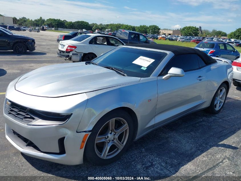 1G1FB3DS6K0122276 2019 Chevrolet Camaro 1Lt