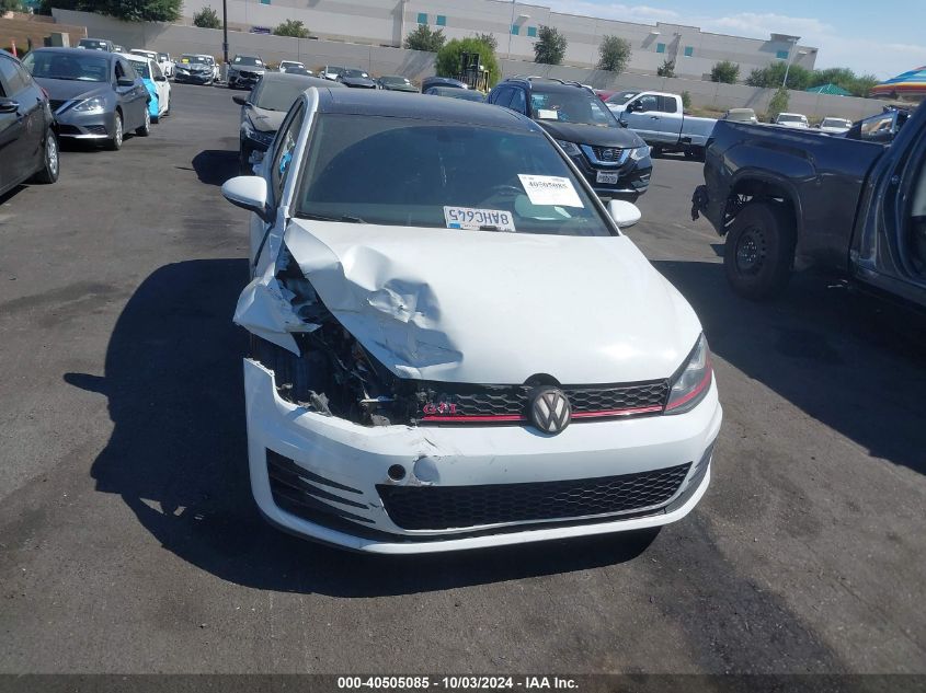 2017 Volkswagen Golf Gti Autobahn 4-Door/S 4-Door/Se 4-Door/Sport 4-Door VIN: 3VW447AU6HM066395 Lot: 40505085