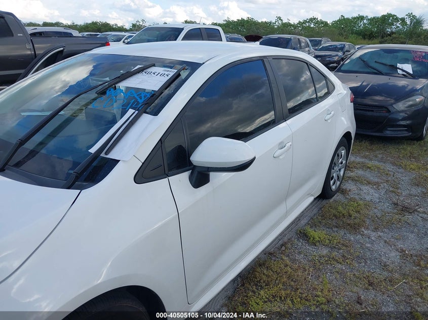 VIN 5YFEPRAE5LP146310 2020 TOYOTA COROLLA LE