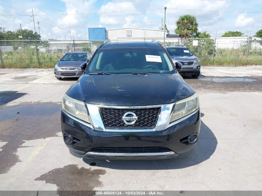 2013 Nissan Pathfinder Sv VIN: 5N1AR2MN4DC600810 Lot: 40505124