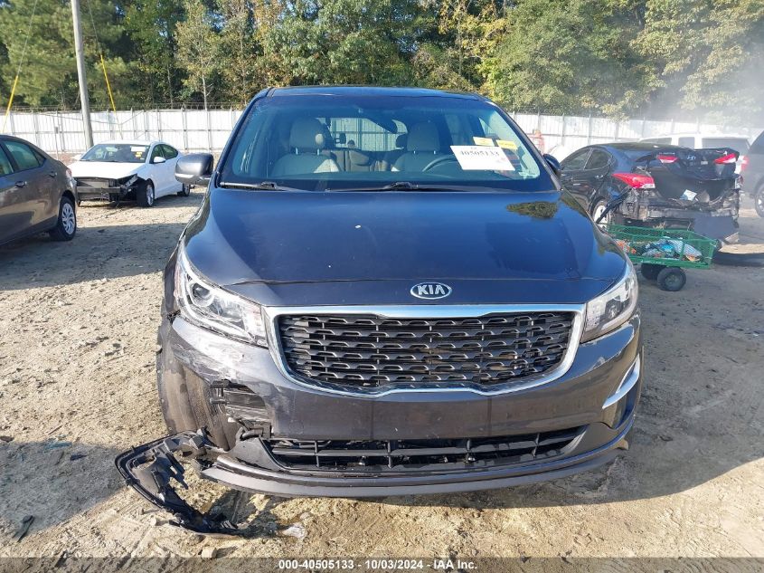 KNDMB5C16K6539378 2019 Kia Sedona Lx