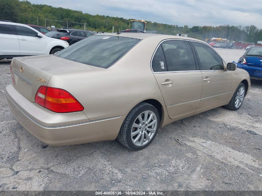 JTHBN30F110024274 2001 Lexus Ls 430