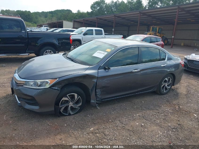 1HGCR2F30HA200836 2017 Honda Accord Lx