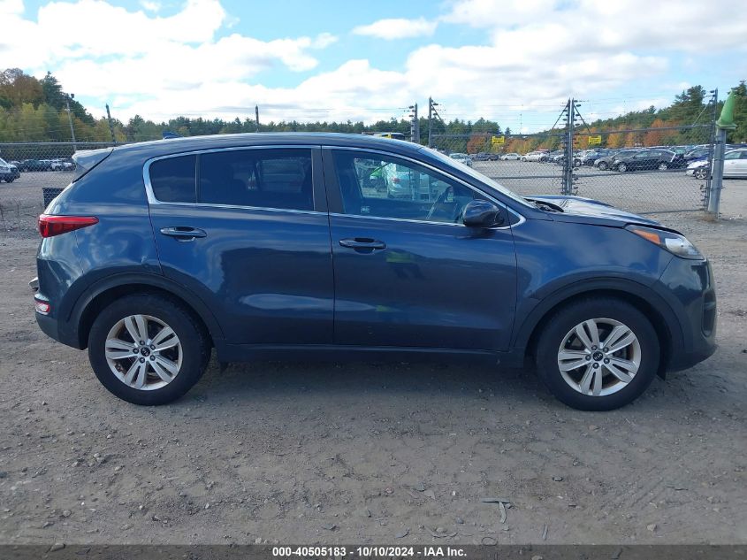 2018 Kia Sportage Lx VIN: KNDPM3ACXJ7455279 Lot: 40505183