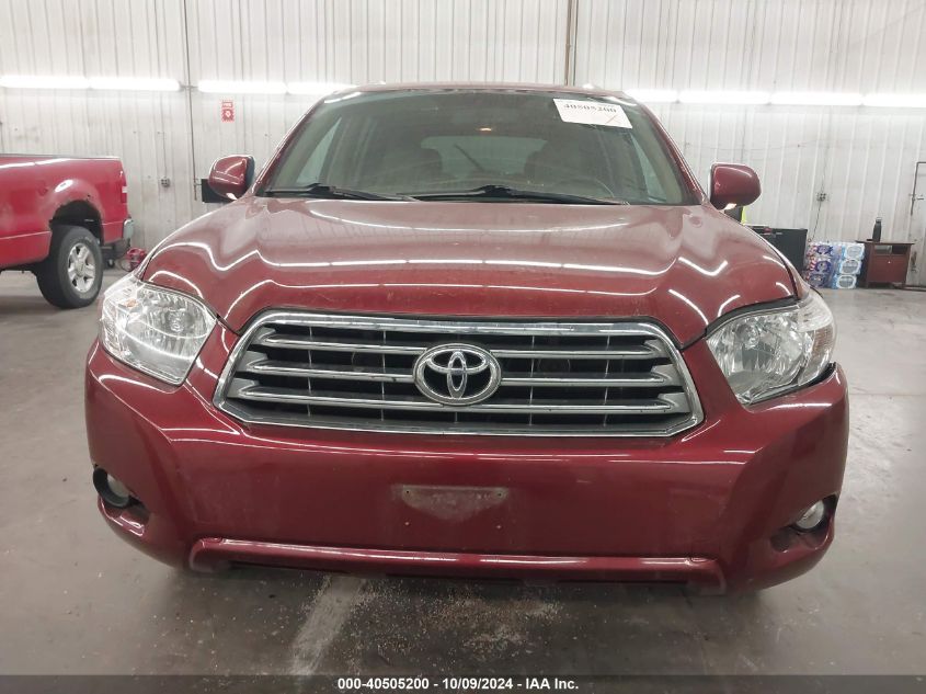 2008 Toyota Highlander Limited VIN: JTEES42A382072903 Lot: 40505200