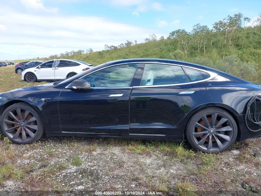 2017 Tesla Model S 60/75 VIN: 5YJSA1E10HF202931 Lot: 40505203