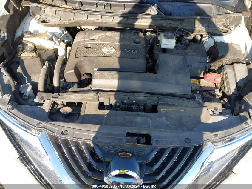 5N1AZ2MGXFN289960 2015 Nissan Murano Platinum