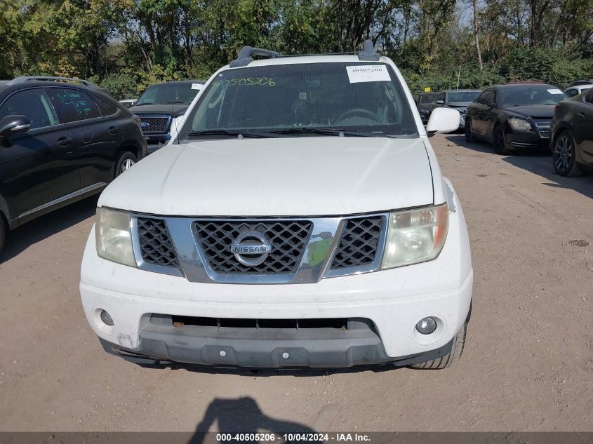 1N6AD07W15C446535 2005 Nissan Frontier Le